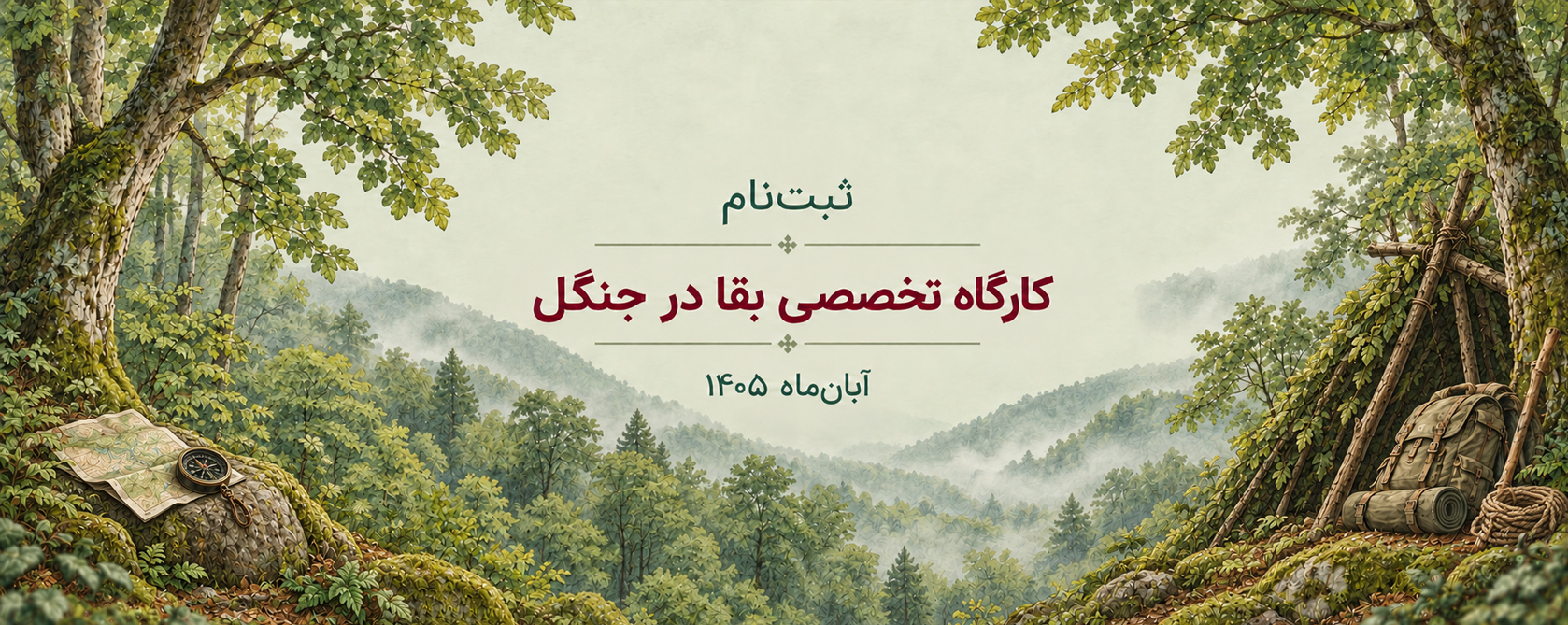 مجموعه کارگاه‌های تخصصی بقا در طبیعت